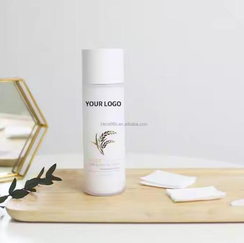 Organic Rice Facial Skin Toner Korean Private Label Wholesaler Face Moisturizer