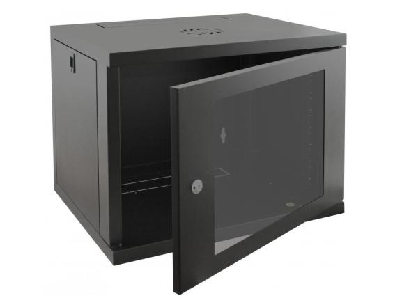 9U Wall Mounted Network Rack Cabinet Waterproof DDF Server Enclosure Single