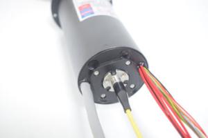 Wholesale Four Gigabit Fiber Optic Rotary Joint , Rotary Joint Electrical Connector from china suppliers