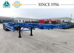 Tri Axle Container Trailer 40Ft Trailer For Sale Container Skeleton Trailer