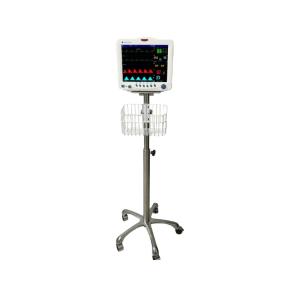 Wholesale Safe and Reliable Patient Transport Trolley with Powder Coating and 30kg Load Capacity from china suppliers