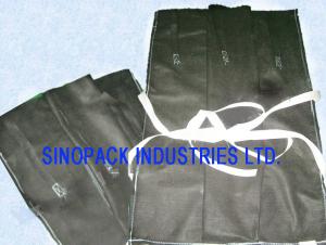 Wholesale Non-Woven PP Builder Pipeline Black Gravel Bulk Bag Suitable For Oil Pipe 4'' - 6'' - 8'' - 10&quot; from china suppliers