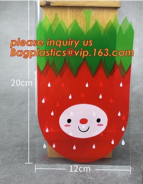 cookie bags clear plastic ice lolly bag ice cream plastic packaging bag,Self