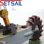 4000m3 Water Flow Hydraulic Diesel Engine Wheel Bucket Dredger with Long Service