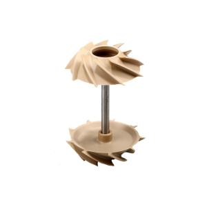 Wholesale Industrial PEEK Plastic Machining Impeller Machined Parts Lightweight High Precision from china suppliers