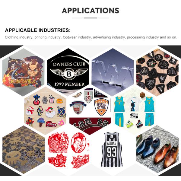 cnc fabric cutting machines Laser Co2 150 W multifunction fabric double head laser Cutting Machine 1610/1812