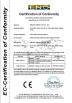 Beijing Nubway S & T Development Co, Ltd Certifications