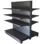 Stationery Display Stand Gondola Racking System Supermarket Wooden Cold Rolled