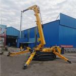 Used Remote Control Hydraulic Crawler Spider Crane Fly Jib Bucket 3ton 10ton