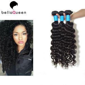 Wholesale Full Cuticle Grade 7a Dyeable Peruvian Virgin Hair Ripple Deep Wave Braiding from china suppliers