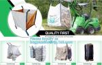 100% New Virgin Polypropylene PP Woven Big Bulk Bag Jumbo Bag FIBC For Packing