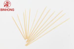 Wholesale Heat Resistant Disposable Round Shape 30cm Bamboo Skewers from china suppliers