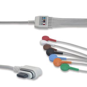 Wholesale AHA 7 Lead HP Holter ECG Cable TPU jacket For GE Seer from china suppliers