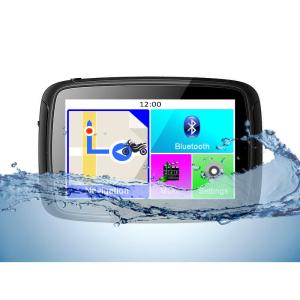 China 1000nits 512M 8GB Bluetooth GPS Navigation , 3000mAH Automobile GPS Navigator on sale