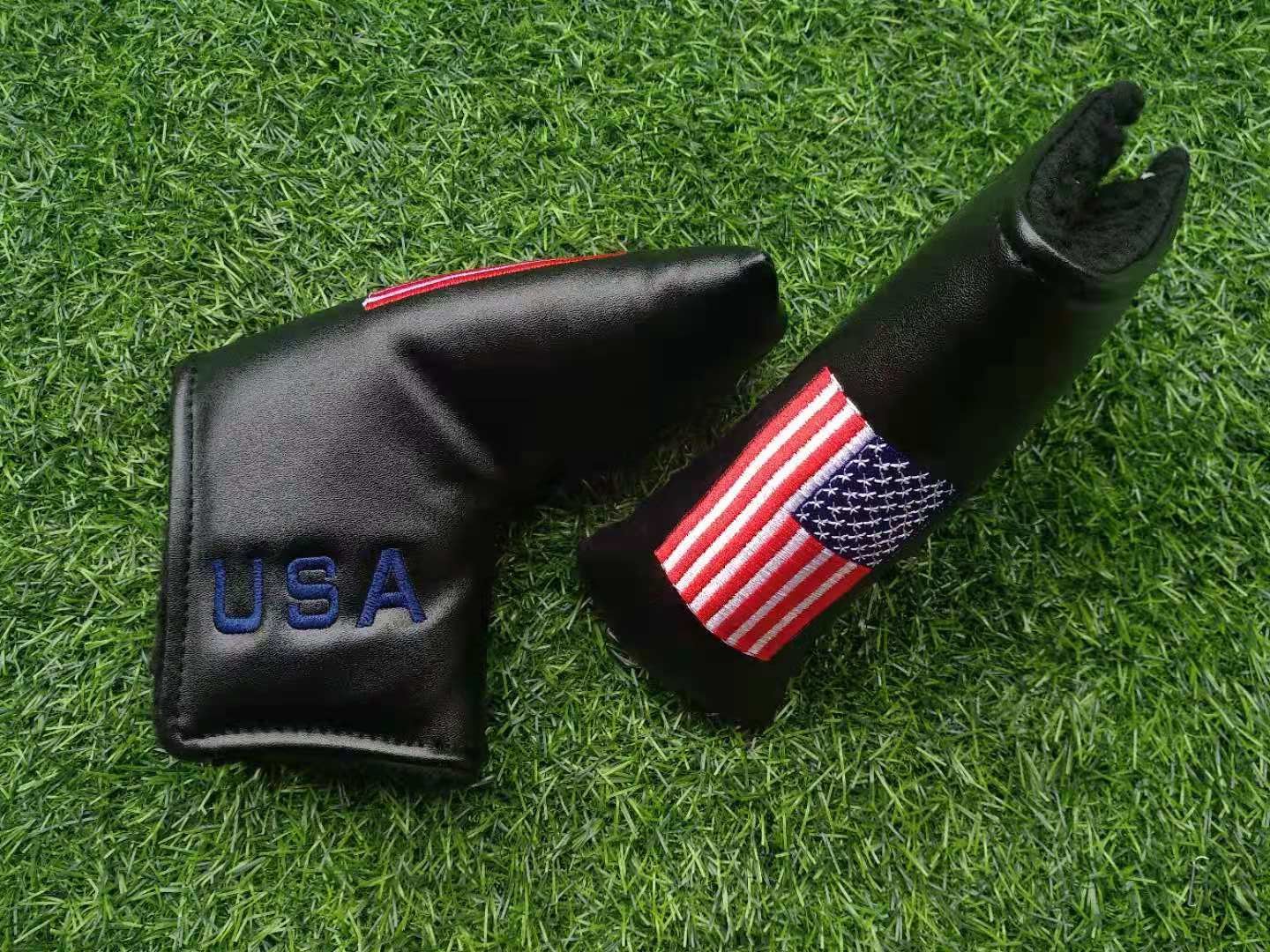 club cover , Golf head cover , USA golf head cover , putter headcover , USA headcover