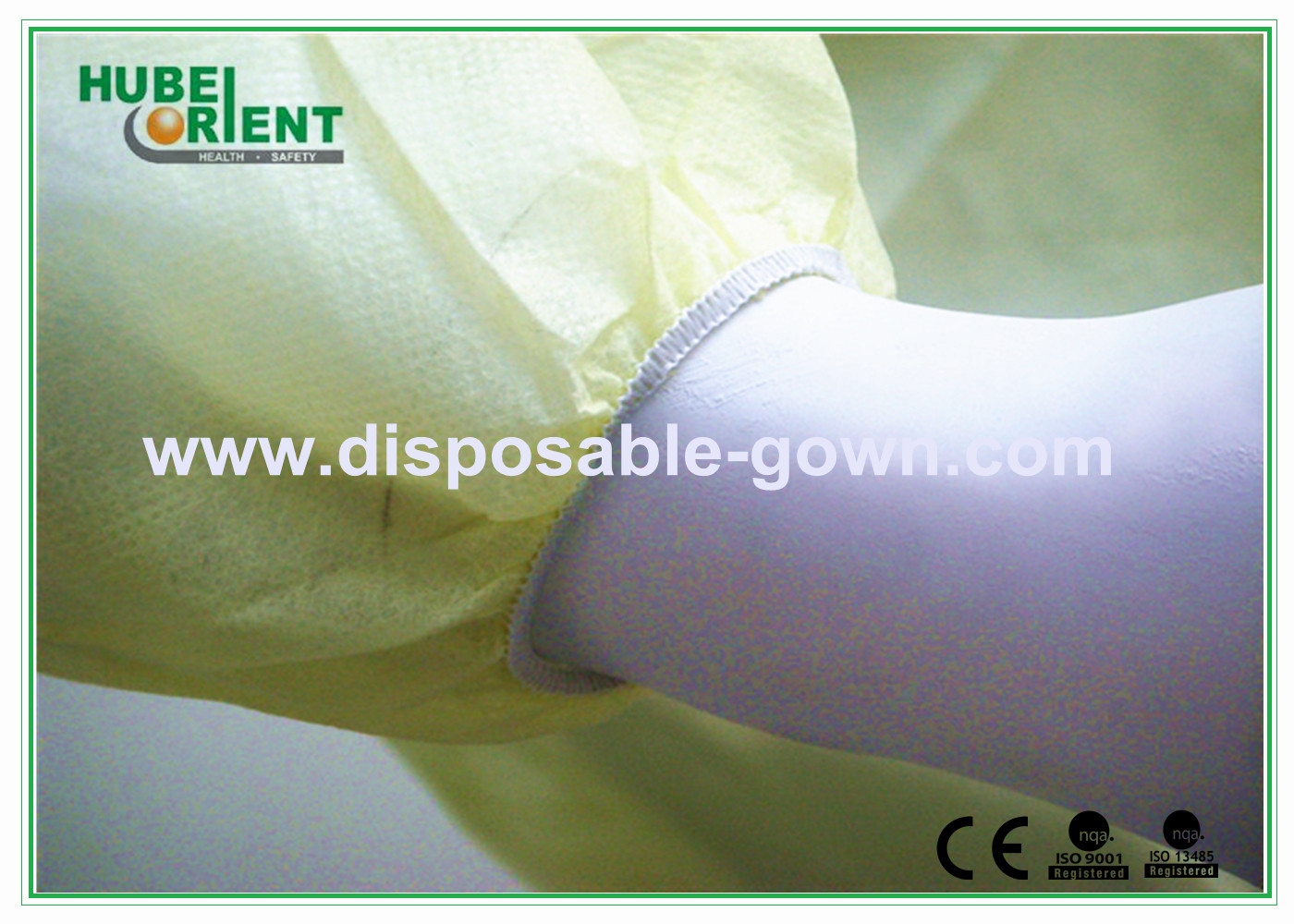 Professional Waterproof Disposable Medical Isolation Gowns For Hospital And Doctors Use