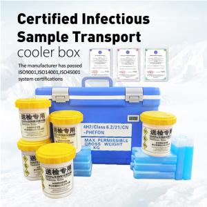 Wholesale UN3373 Insulation thickness ≥25mm PE PP Shipping Box for Medical Samples Transportation from china suppliers