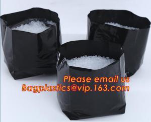 Wholesale polyethylene black grow bags plastic plant pot seeding nursery bags,Effective UV Stabilized Black White Plastic Growing from china suppliers