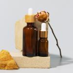 Essential Oil 15ml 30ml 60ml Empty UV Gold Coating Liquor Glass Dropper Bottle