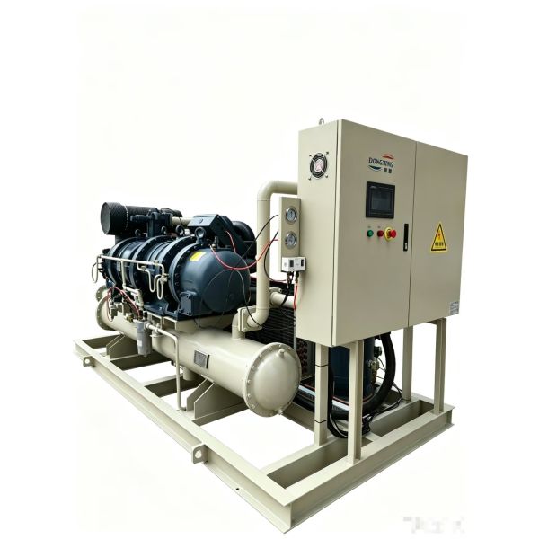 Industrial Ultra Low Temperature Two-Stage Screw Chiller with Microprocessor Control for Efficient Cooling