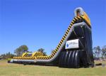 Commercial Big Inflatable Water Slide Long Lifespan Puncture Proof For Amusement