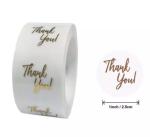 2 Inch Round Stickers Custom Design Transparent Thank You Stickers