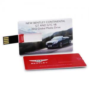 China Credit Business Card USB Drive Flash Drive Memory Stick 4GB-32GB Colorful Print on sale