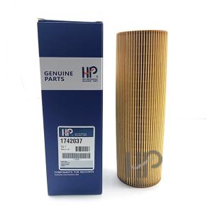 Wholesale Excavator heavy truck 1742037 engine oil filter element high quality from china suppliers