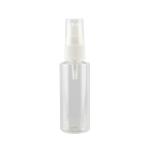 White Striped Plastic 24/410 Face Cream Pump Bottle With A Cover Dispensing Pump