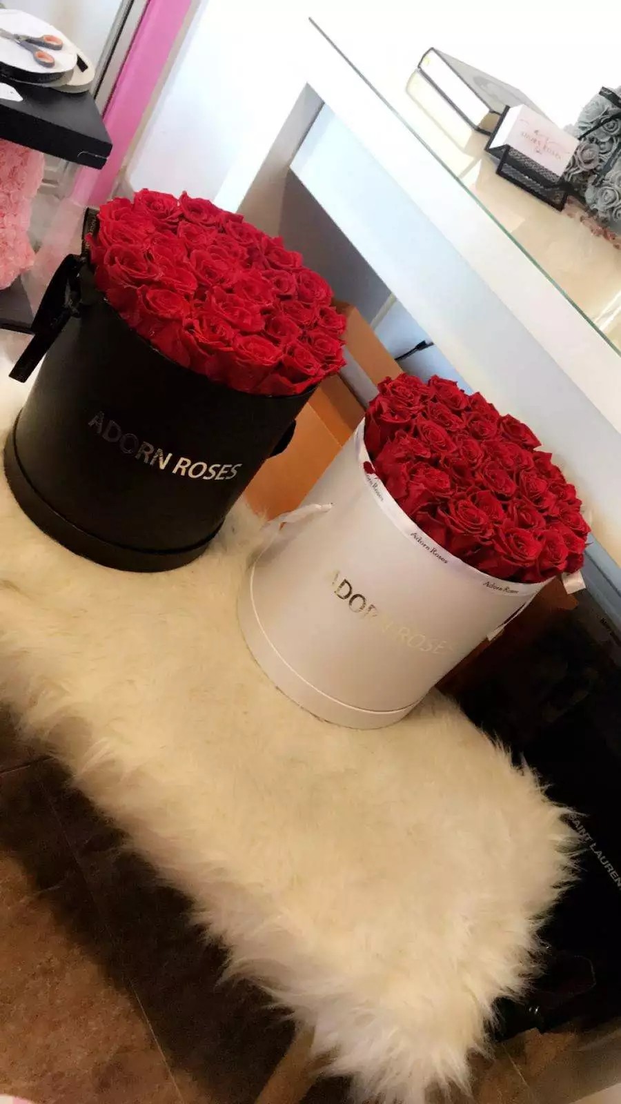 Factory Customized Plain flower box high quality paper flower bucket