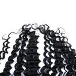 Curly 13x4 Lace Closure Deep Wave Indian Lace Front Wigs For Women