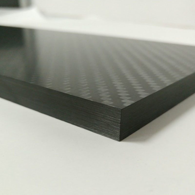 3K Twill Matte Carbon Fiber Plate 0.3mm Thickness For Tripod