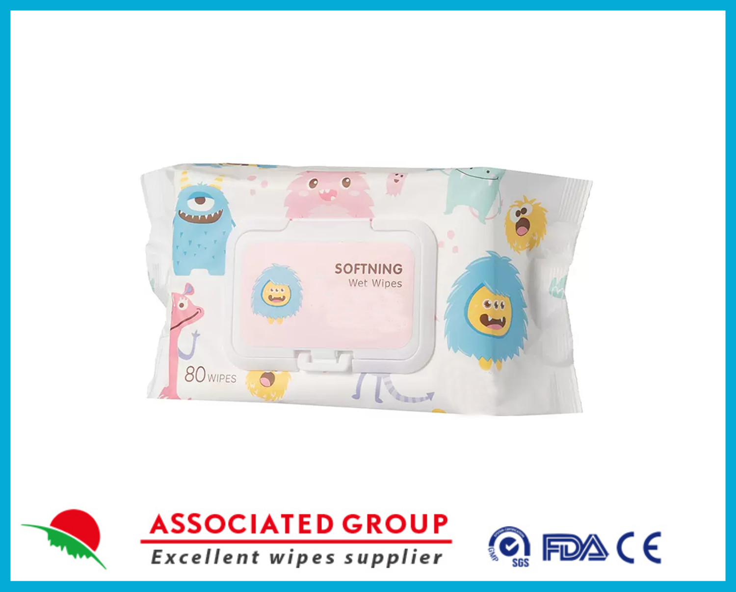 Natural Non Irritating Fragrance Free Water Baby Wipes Unscented For Baby Cleaning