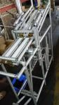 Anodizing Silvery Aluminum Tubing Joints Thick 1.7mm Die Casting Shaped
