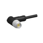 Straight PA66 M16 Molding Power Waterproof Connector 9.2mm Cable