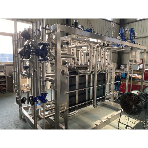 Customizable Capacity 500-20000l/H Pasteurizer For Coconut Processing Line Coconut Water /Coconut Milk