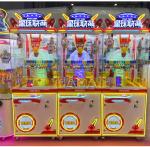 Customized Planet Lian Meng Coin Operated Claw Machine Gift Game Sticker Snack