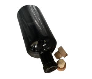 Wholesale 750ml Matte Black Glass Liquor Bottle for Wine within Clients' Specific Requirements from china suppliers