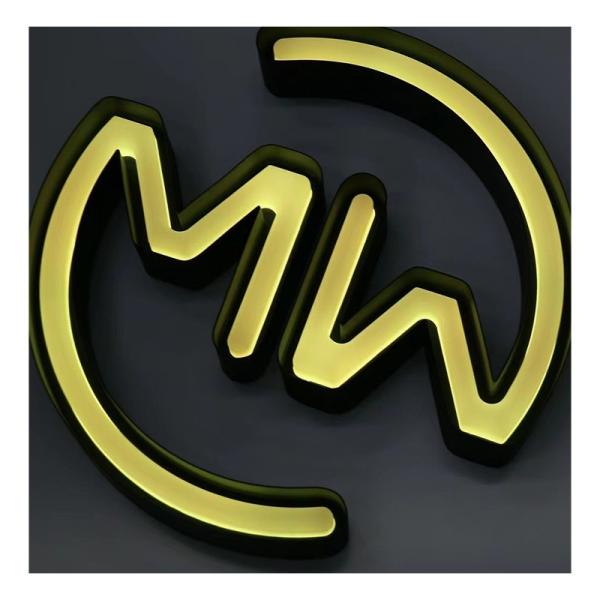 Outdoor Sign 3d Illuminated Led Light Led acrylic Luminous Characters with
