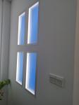 Circadian Rhythm LED Fake Window Light 50W Realistic Sunlight Simulator For Wall