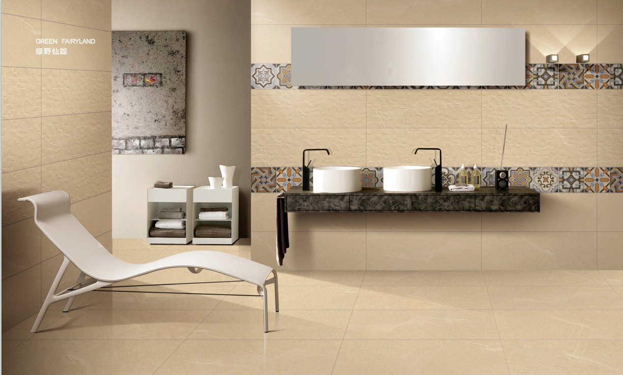 Non Slip Matt 24" X 24" Modern Porcelain Tile / Kitchen And Floor Tile