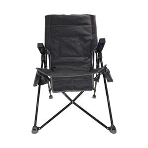 Wholesale Luxury Support Folding Camping Fishing Lawn Chair Hard Arm High Back With Cooler Bag from china suppliers