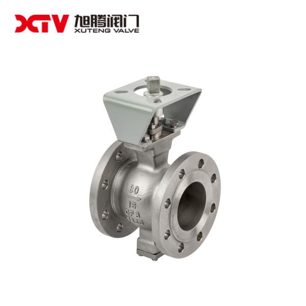 ANSI CLASS 150-900 Nominal Pressure Pneumatic Actuated Fixed Ball Valve for