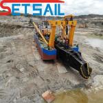 22 Inch Cutter Suction Sand Dredger with Marine Engine Shipping Cost and