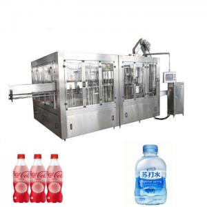 China Automatic Carbonated Beverage Bottling Equipment For Carbonated Water / Soda Water on sale