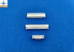 White 1.00mm Pitch Wire To Board Connectors Nylon66 Female Gender SHLD