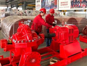 Wholesale 250 GPM @ 81m Electric Motor Driven End Suction Firefighting Pump Set from china suppliers