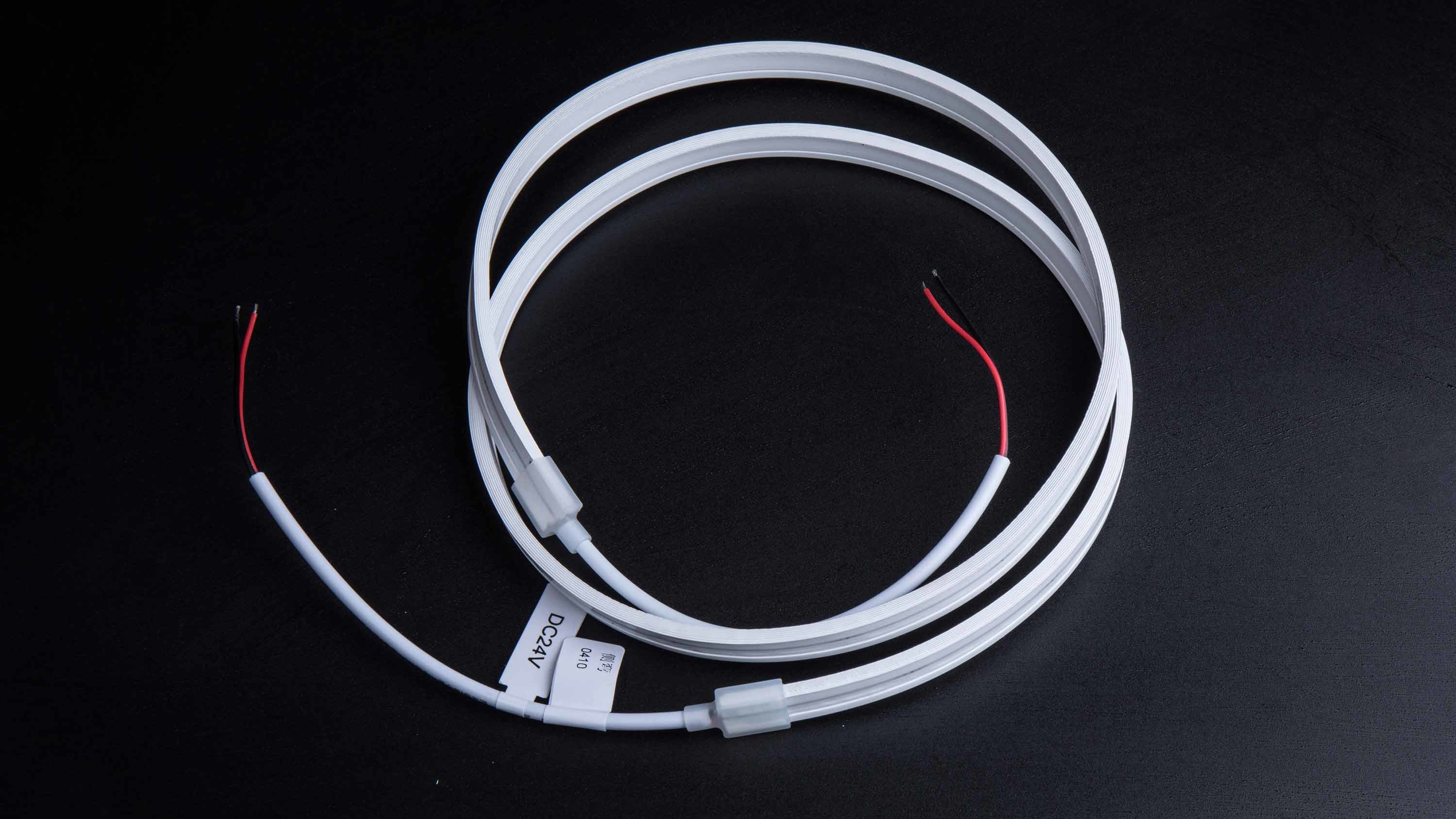 6*12mm Silicone Neon Strip IP67 Side View Ra90 Silicone Extrusion LED Neon Flex