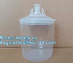 DISPOSABLE REFILLS, Automotive Spray Cup Paint Hard Cup, Gun Cups, Paint Mixing