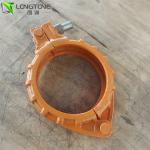 5.5 inch Wedge Concrete Pump Clamp Coupling Concrete Hose Clamp For Pipe